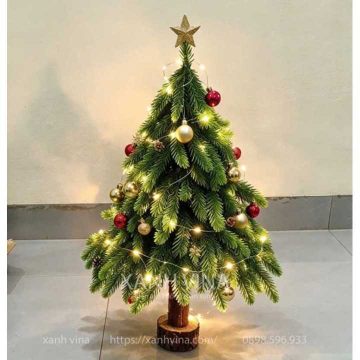 Cây thông noel mini để bàn